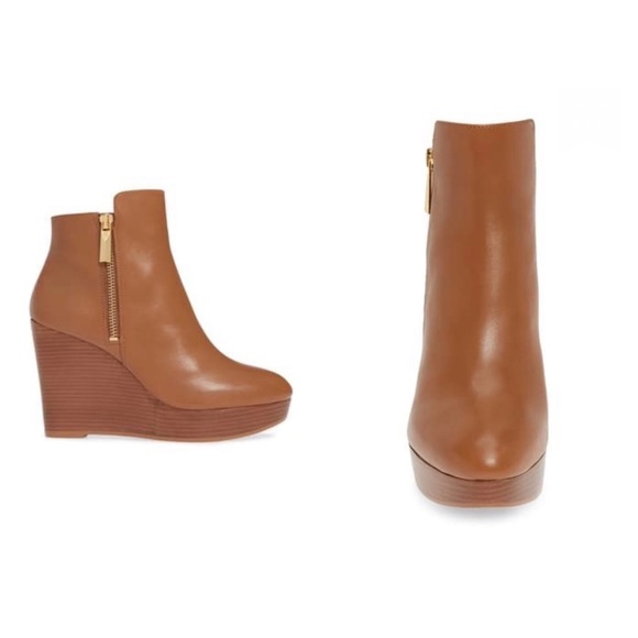 Michael kors alane wedge bootie Clearance